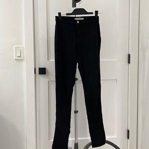 NEVER WORN! American Apparel Ultra High Waist Skinny Jeans/Jeggings in Black